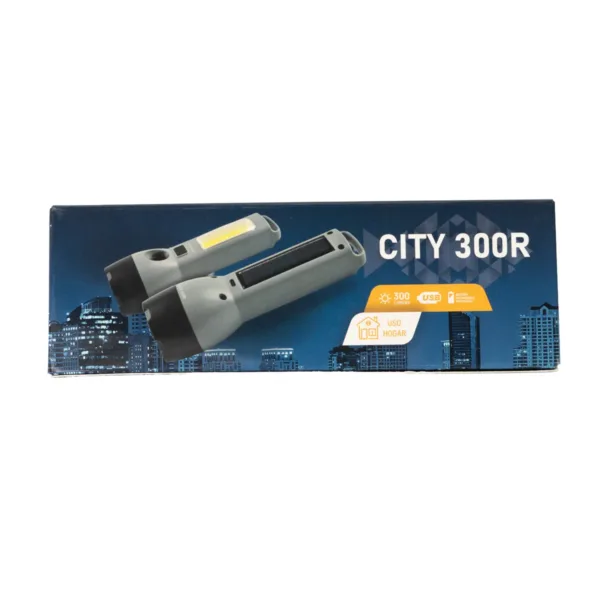 Linterna city 300R recargable - Imagen 5