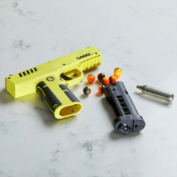 Pistola Traumática + 2x cartuchos CO2 Calibre 0.68 - Imagen 2