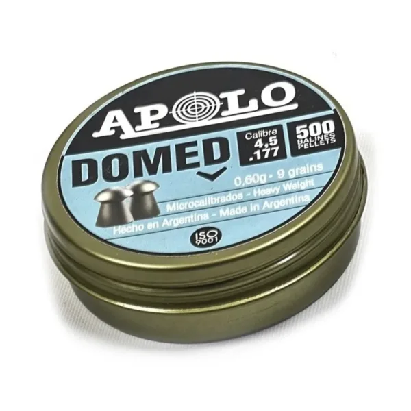 Balines Domed x500 4.5 mm 9g Aire Comprimido - Imagen 2