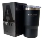 Vaso Termico Aluminio Con Tapa Bebida Caliente Y Frio - Imagen 5