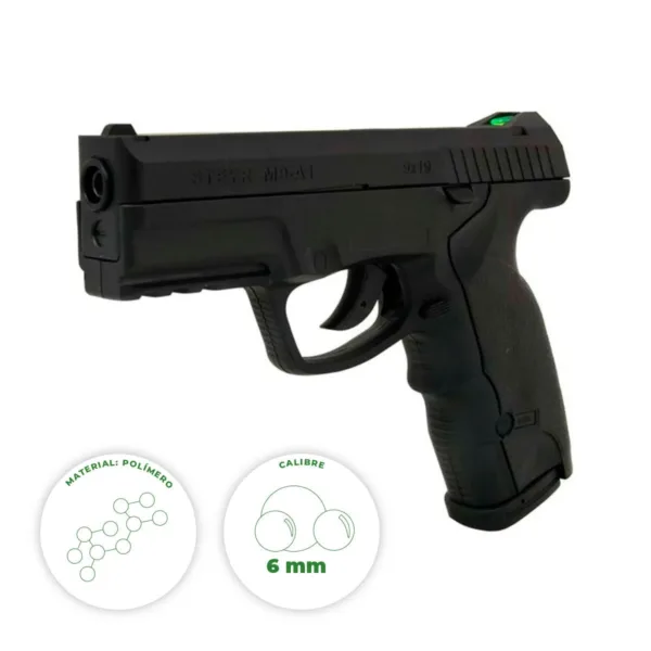 Pistola Aire comprimido STEYR M9 A1 6mm - Imagen 2