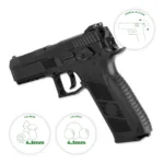 Pistola Co2 P-09 GBB 4.5mm - Imagen 4