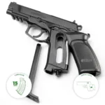 Pistola Co2 Bersa Thunder 9 Pro 6mm Balines - Imagen 3