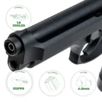Pistola Co2 FULL METAL BLOWBACK Bersa X9 - Imagen 3