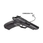Pistola Co2 Bersa Thunder 9 Pro 4.5mm Gas Balines - Imagen 3