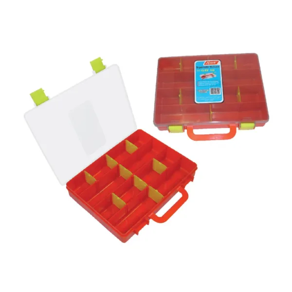 41412-portasenuelo-mauri-16-divisiones-M16.jpg Caja pesca Porta señuelos y anzuelos 12 divisores - Imagen 1