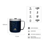 Taza STANLEY CAMP MUG NIGHTFALL 354 Ml Edición Limitada - Imagen 3