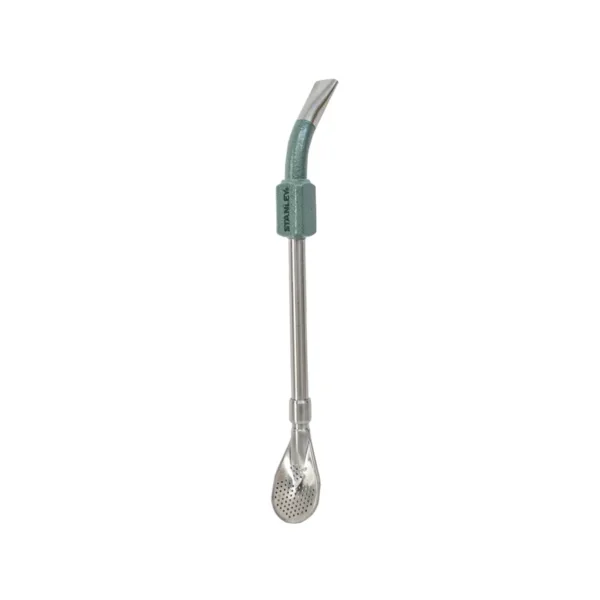 Bombilla de Acero para Mate Spoon Verde Tradicional NEW - Imagen 3
