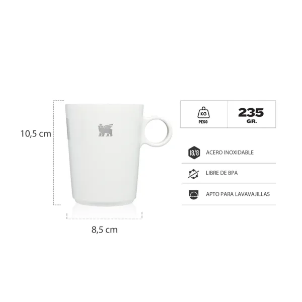 Taza Daybreak 313 ml Acero inox - Imagen 3