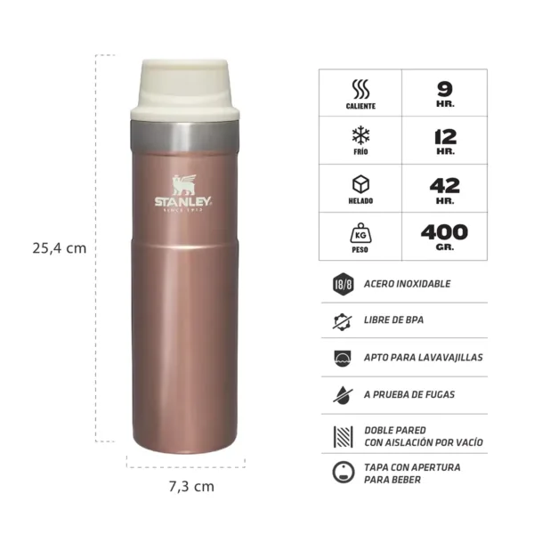 Vaso térmico STANLEY ONE HAND 591 Ml - Imagen 8