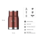 Termo alimento Adventure TO-GO 709 ml - Clay - Imagen 3