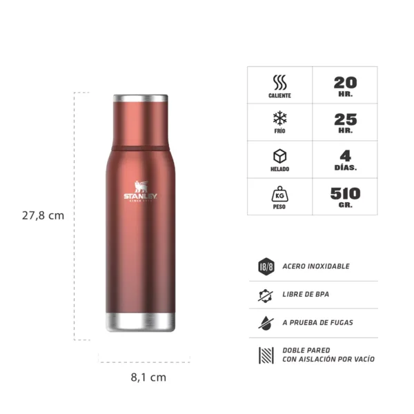 Termo STANLEY Adventure TO-GO 750 ml - Imagen 5