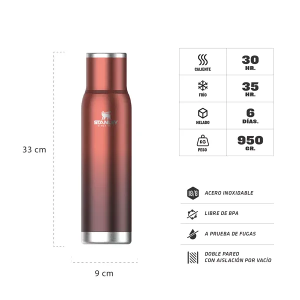 Termo STANLEY Adventure TO-GO 1.3 litros - Imagen 6