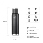 Termo Adventure TO-GO 1.3 litros - Charcoal Glow - Imagen 3