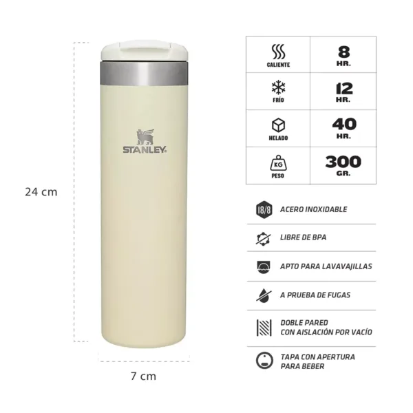 Botella térmica STANLEY AEROLIGHT 591 Ml - Imagen 11
