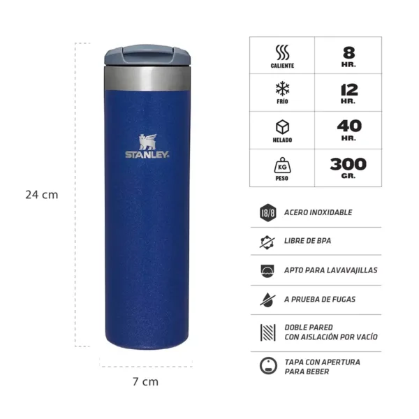 Botella térmica STANLEY AEROLIGHT 591 Ml - Imagen 2