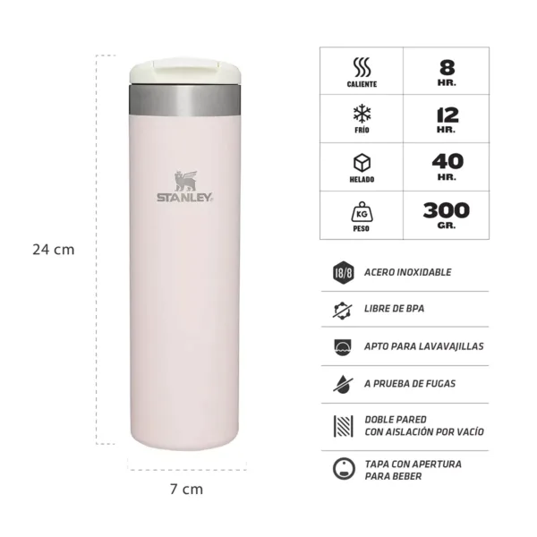 Botella térmica STANLEY AEROLIGHT 591 Ml - Imagen 16