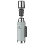 Termo Clásico Con Tapon Cebador 950 ml - Silver - Imagen 2