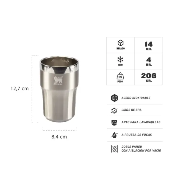 Vaso Térmico de Cerveza The Golden Hour 408 ml - Imagen 12