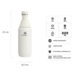 Botella Térmica All Day Slim 354 ml - Rose Quartz - Imagen 3