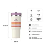 Botella Térmica Flip Straw 887 ml - Imagen 4