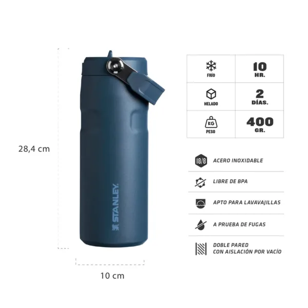 Botella Térmica Iceflow Aerolight Flip straw 710 ml - Imagen 3