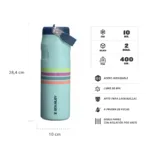Botella Térmica Aerolight Flip straw 710 ml Estampados - Imagen 9