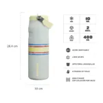 Botella Térmica Aerolight Flip straw 710 ml Estampados - Imagen 11