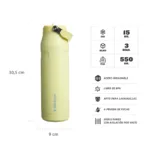 Botella Térmica Iceflow Aerolight Flip straw 2.0 1 litro - Imagen 8