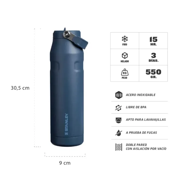 Botella Térmica Iceflow Aerolight Flip straw 2.0 1 litro - Imagen 12