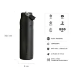 Botella Térmica Iceflow Aerolight Flip straw 2.0 1 litro - Imagen 20