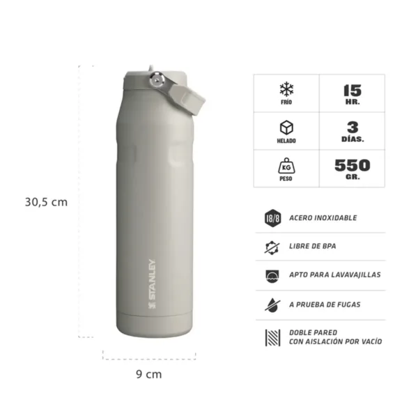 Botella Térmica Iceflow Aerolight Flip straw 2.0 1 litro - Imagen 24