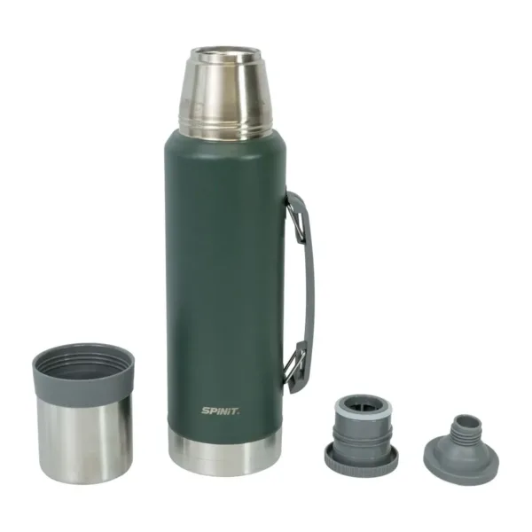Kit Set Matero Spinit Termo 1.2l Acero + Mate + Bombilla - Verde - Imagen 2