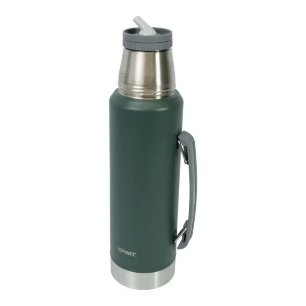 Kit Set Matero Spinit Termo 1.2l Acero + Mate + Bombilla - Verde - Imagen 3