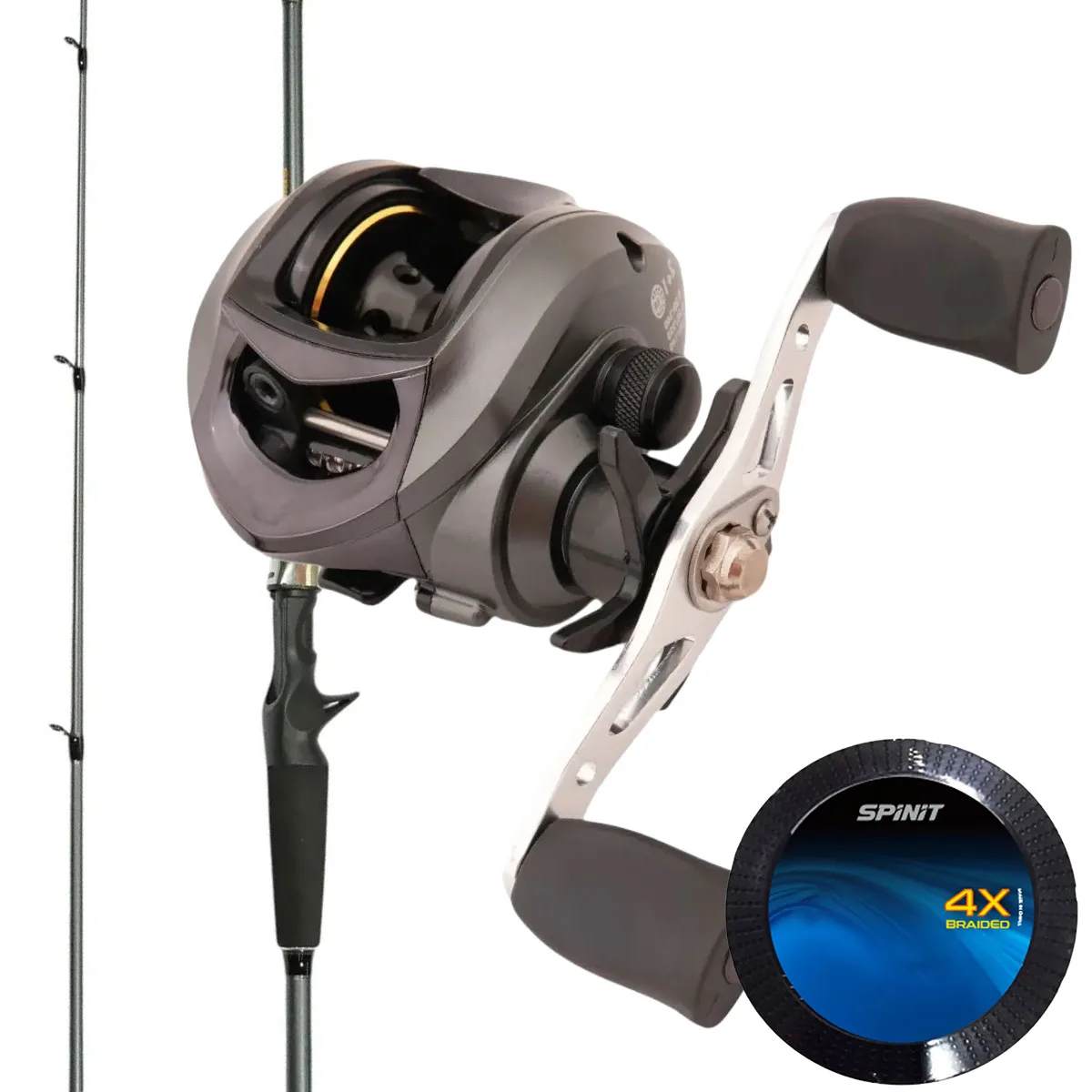 505008-01 Equipo Pesca Dorado Spinit RXC Caña 2,1m + Reel 203 Izquierdo - Imagen 1
