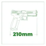 Pistola Co2 SHADOW 4.5 mm 17526 - Imagen 5
