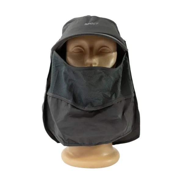 600011 GORRO SPINIT LEGIONARIO 4EN1 UV50 SEC RAPIDO GRIS AZULADO-1 Gorro Legionario 4 en 1 UV50 - Imagen 1