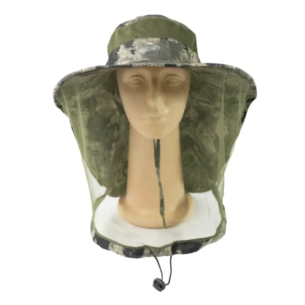 Sombrero con Mosquitero UV35 Camuflado - Imagen 1