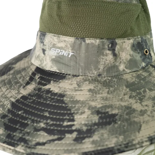 Sombrero con Mosquitero UV35 Camuflado - Imagen 4