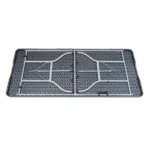 Mesa plegable para exterior símil madera/símil ratán - Símil madera - Imagen 4
