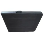 Mesa plegable para exterior símil madera/símil ratán - Símil madera - Imagen 5