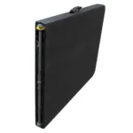 Mesa plegable para exterior símil madera/símil ratán - Símil madera - Imagen 6