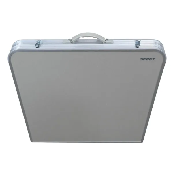Mesa plegable para exterior estructura de aluminio y acero - Plateado - Imagen 3