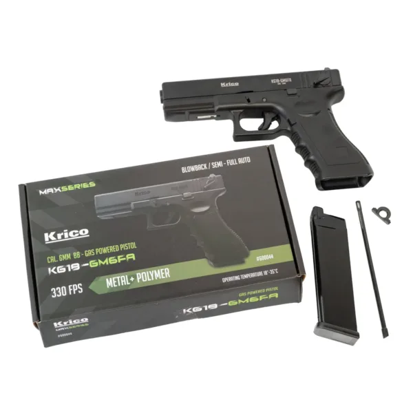 Pistola gas KG18-GM6FA metal full auto - Imagen 10