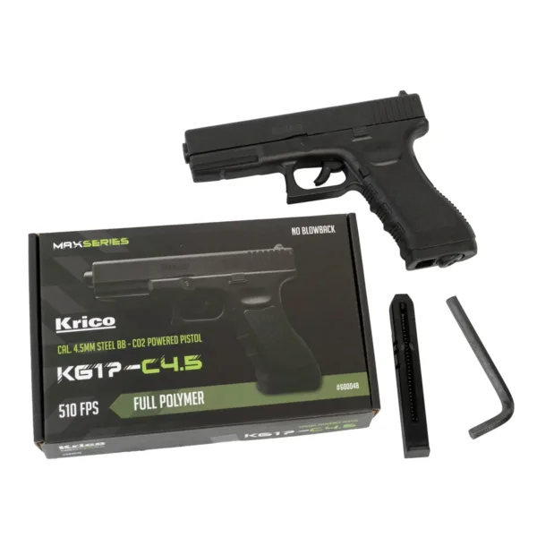 Pistola co2 KG17 Calibre 4.5 polímero - Imagen 7