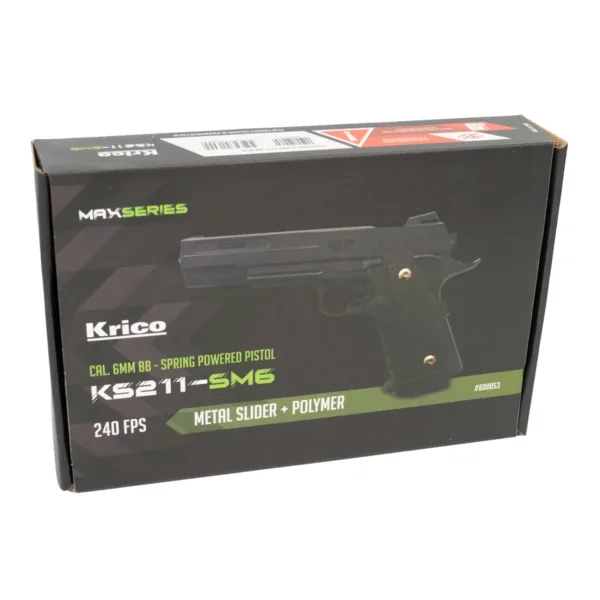 Pistola resorte KS211-SM6 metal - Imagen 9