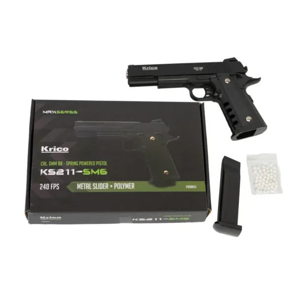 Pistola resorte KS211-SM6 metal - Imagen 8