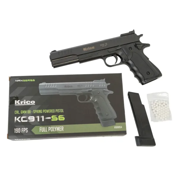 Pistola resorte KC911-S6 polimero - Imagen 7