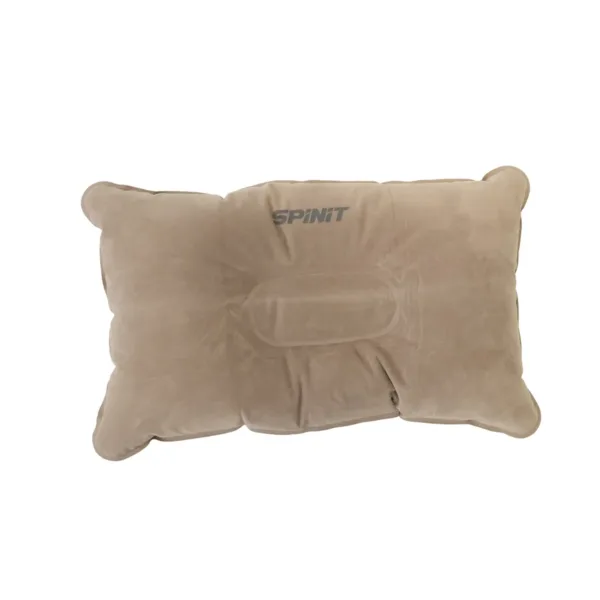 600066 ALMOHADA SPINIT BEIGE-01 Almohada inflable - Imagen 1