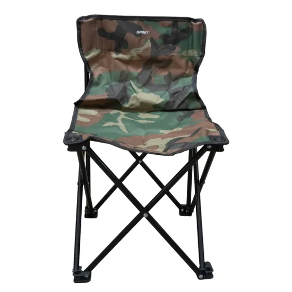 Set mesa y sillas pleglables para camping camuflado - Imagen 2